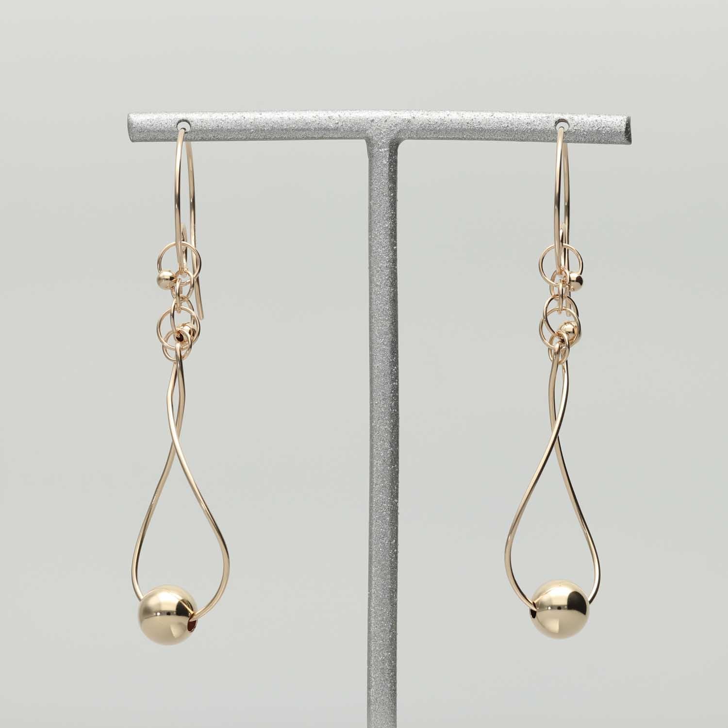 K14GF 未来を映す ピアス|GFP1356GD