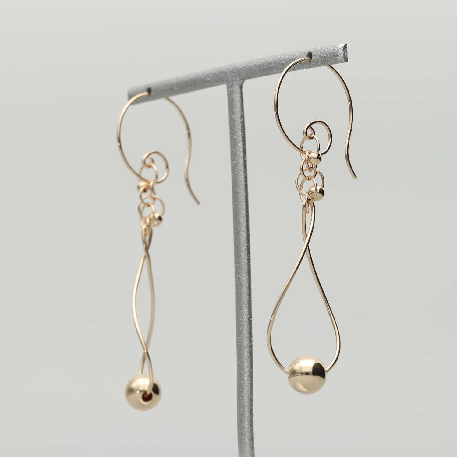 K14GF 未来を映す ピアス|GFP1356GD