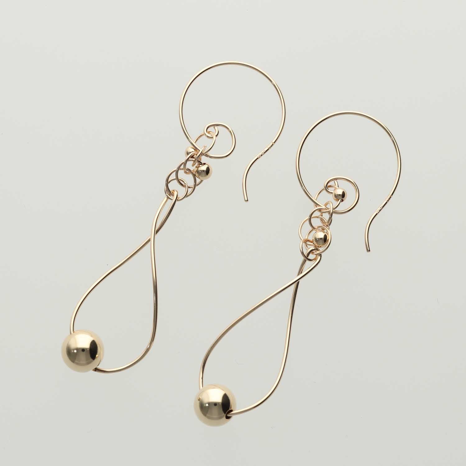 K14GF 未来を映す ピアス|GFP1356GD