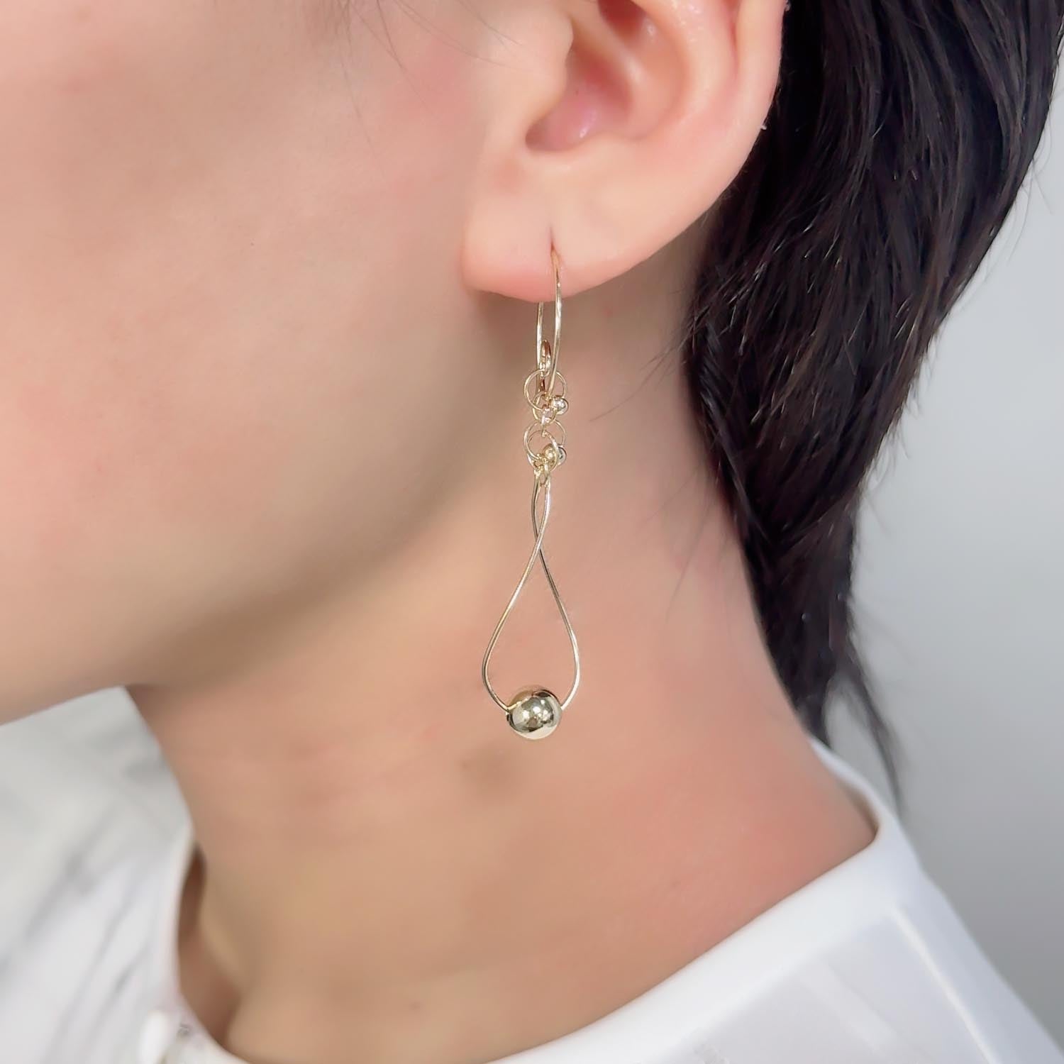 K14GF 未来を映す ピアス|GFP1356GD