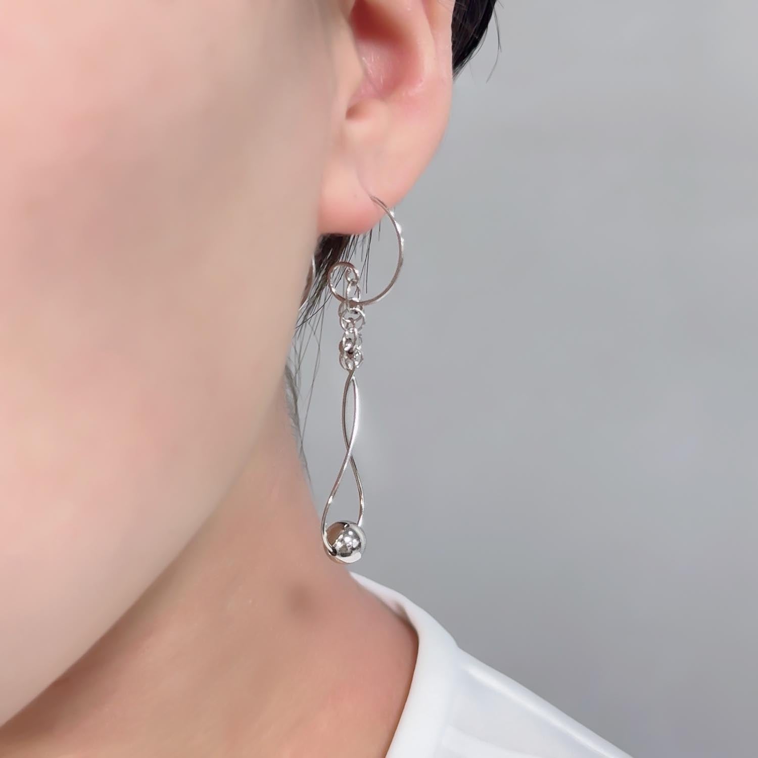 K14GF 未来を映す ピアス|GFP1356WH