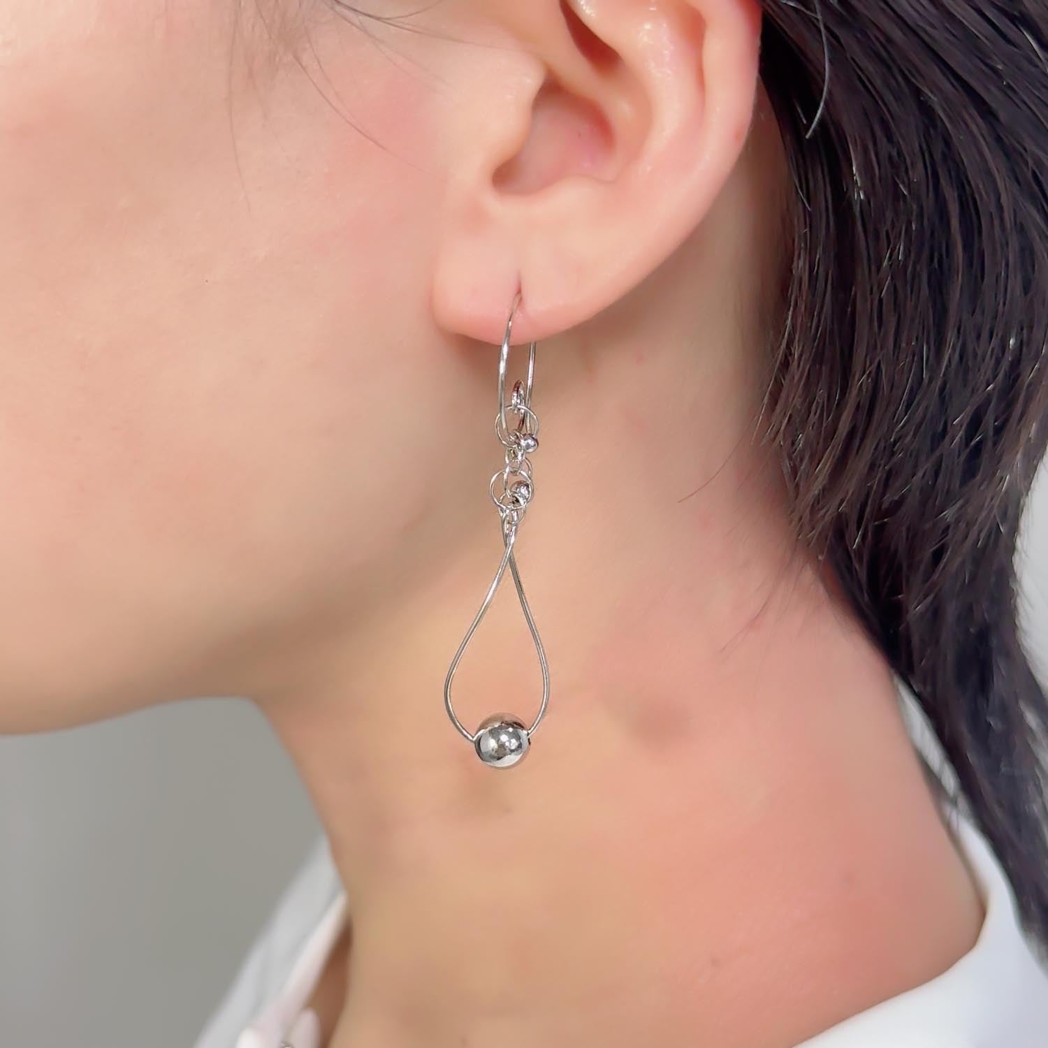 K14GF 未来を映す ピアス|GFP1356WH