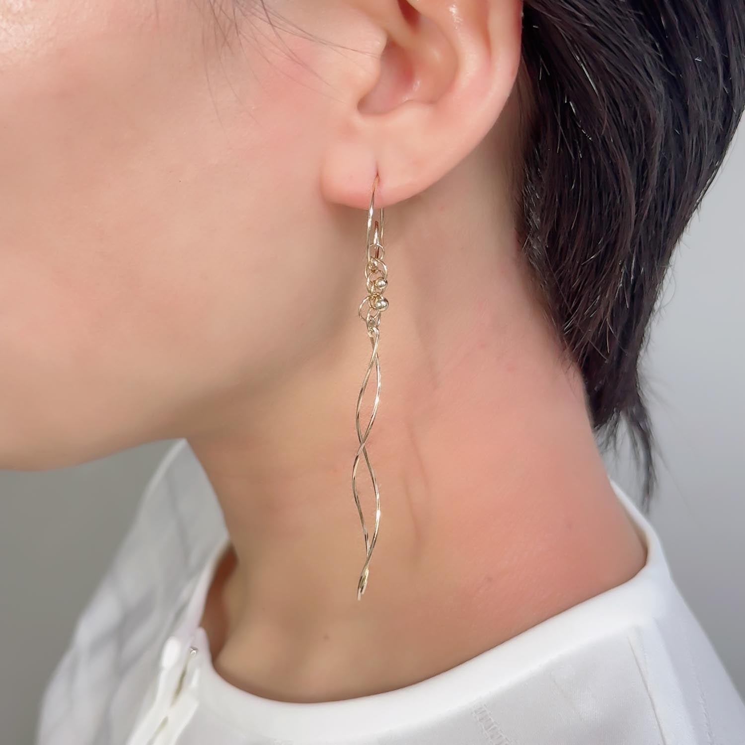 K14GF 道のりの輝き ピアス|GFP1357GD