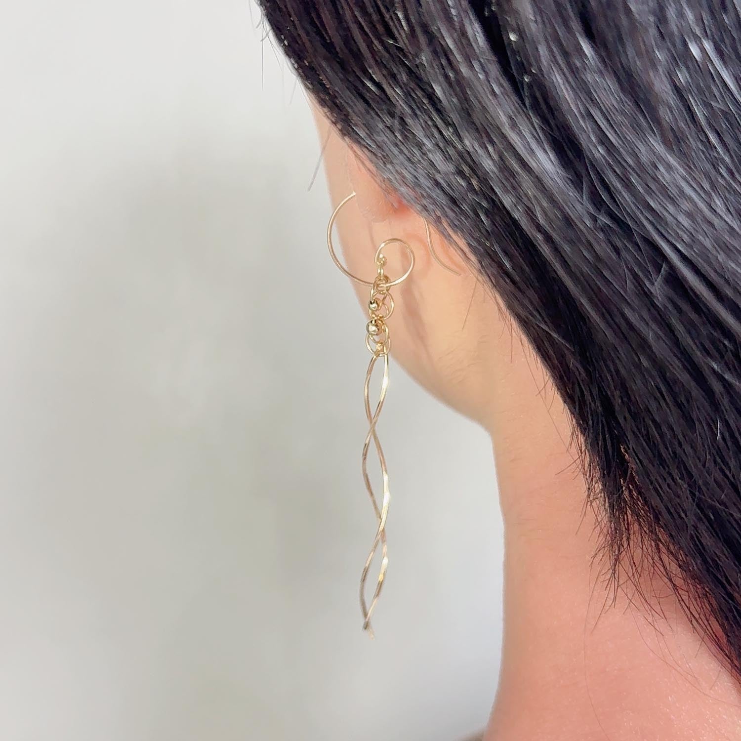 K14GF 道のりの輝き ピアス|GFP1357GD