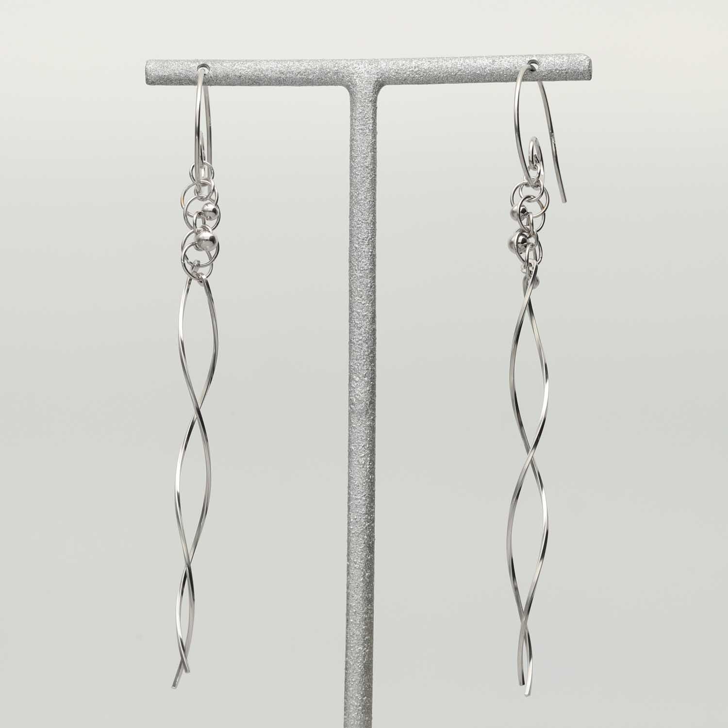 K14GF 道のりの輝き ピアス|GFP1357WH