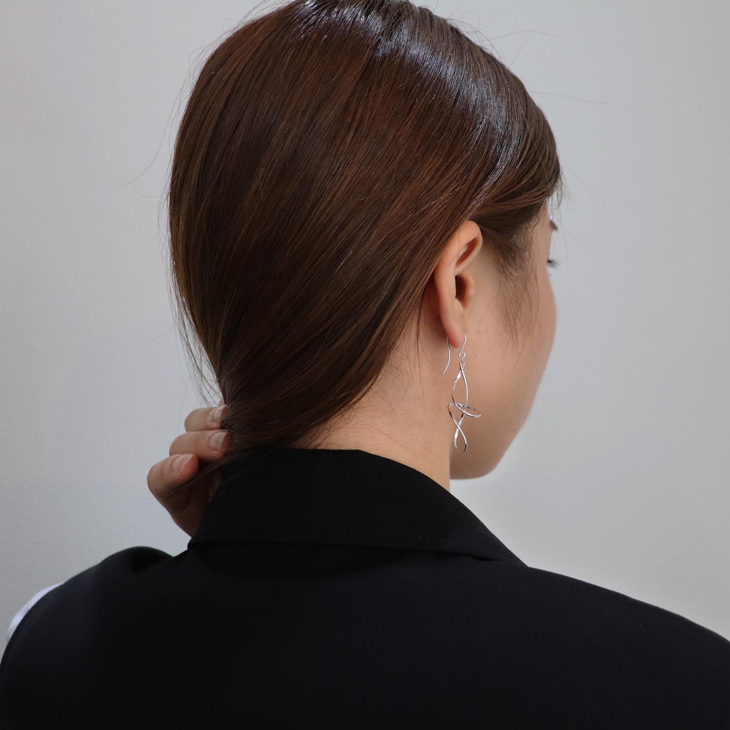 K14GF 葉音のひと息 ピアス|GFP1358WH