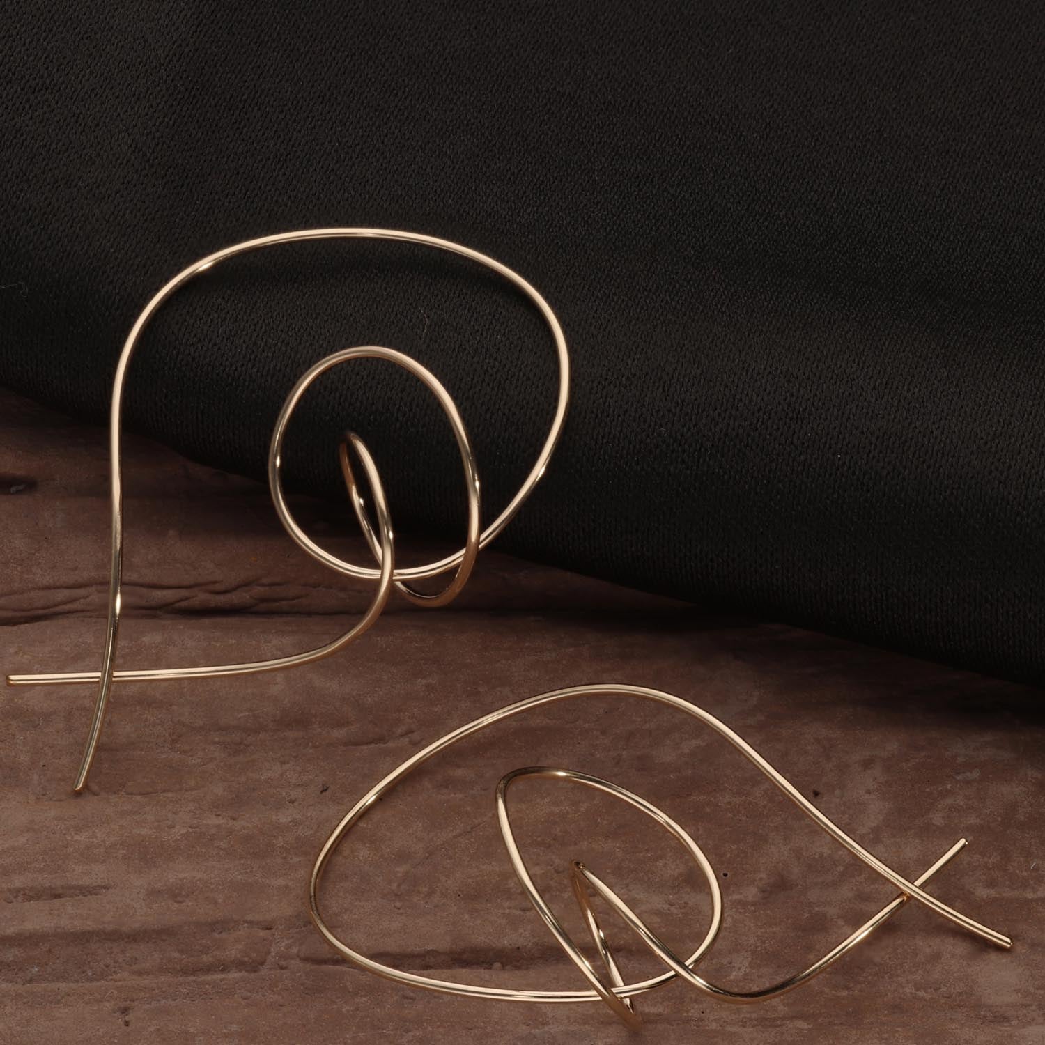 K14GF 風わたる森 ピアス|GFP1359GD