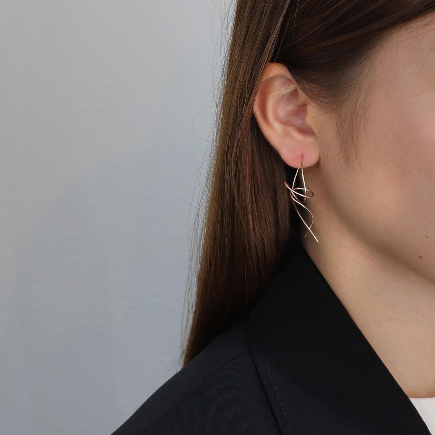 K14GF 風わたる森 ピアス|GFP1359GD