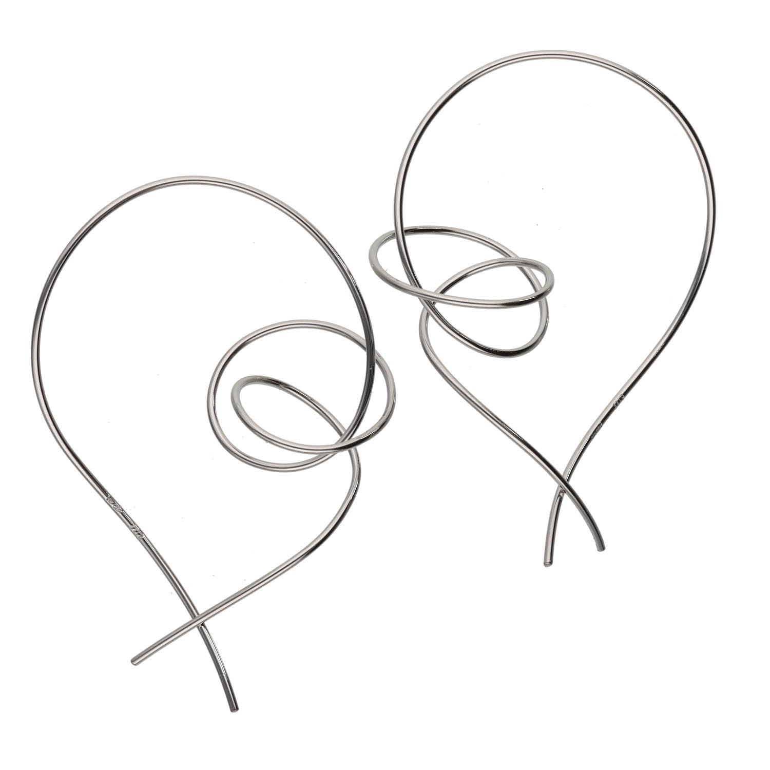 K14GF 風わたる森 ピアス|GFP1359WH