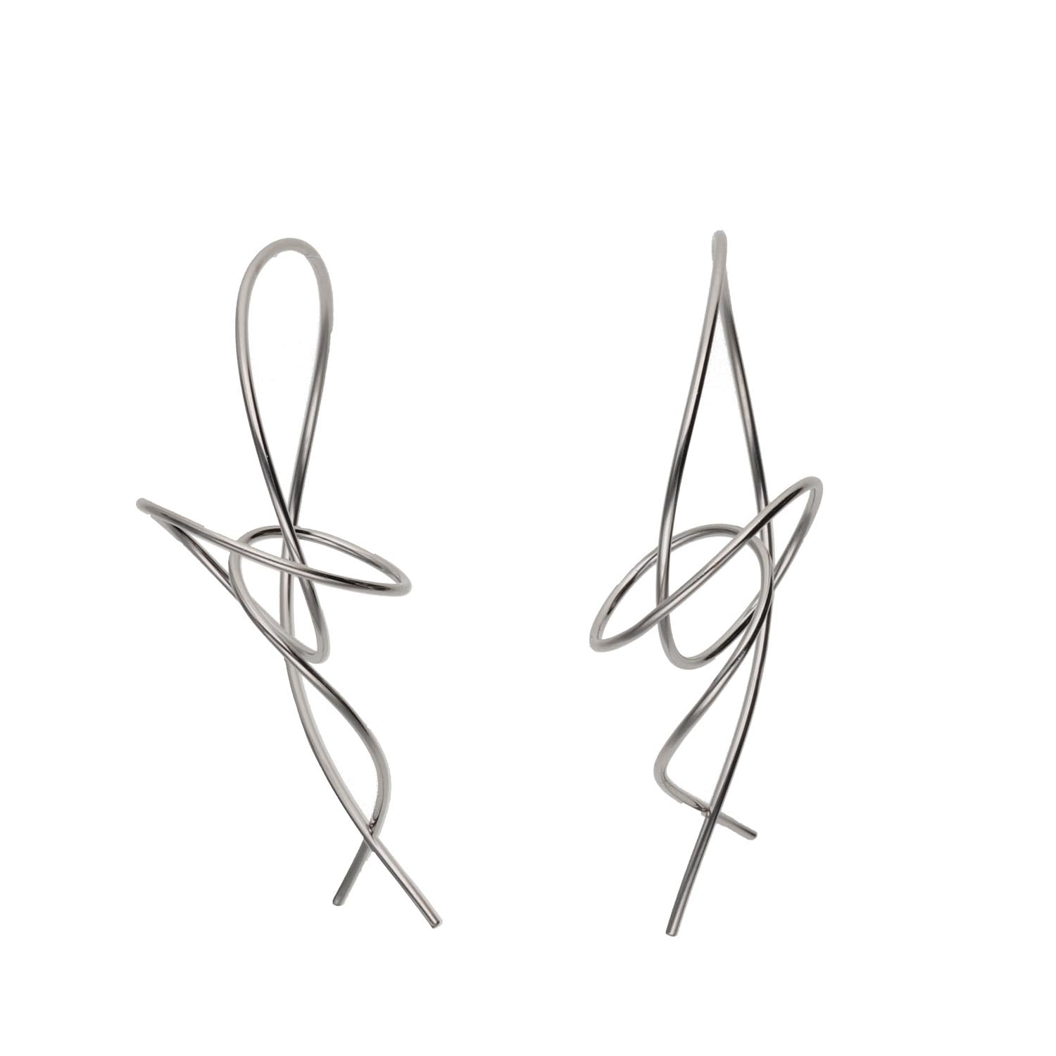 K14GF 風わたる森 ピアス|GFP1359WH