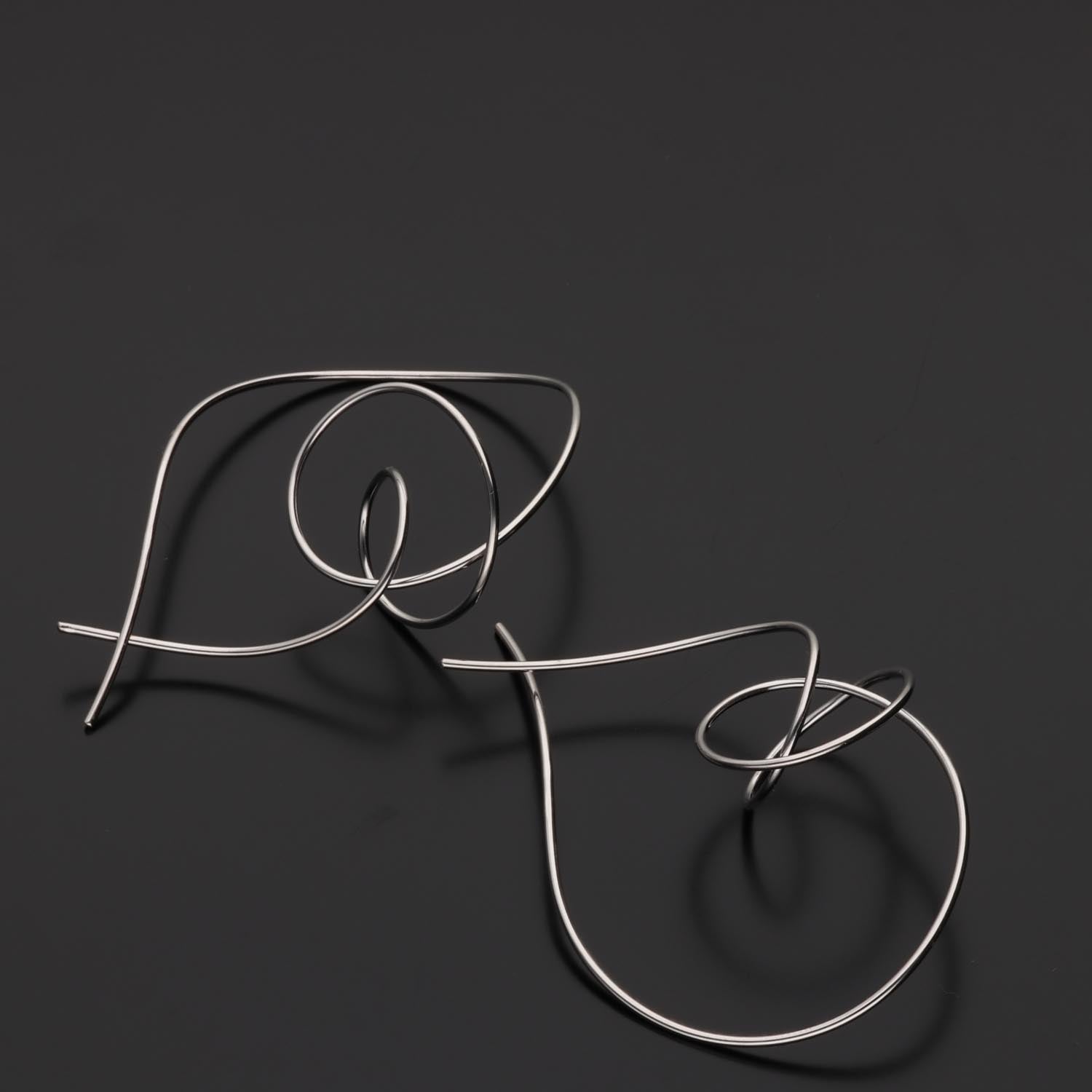 K14GF 風わたる森 ピアス|GFP1359WH