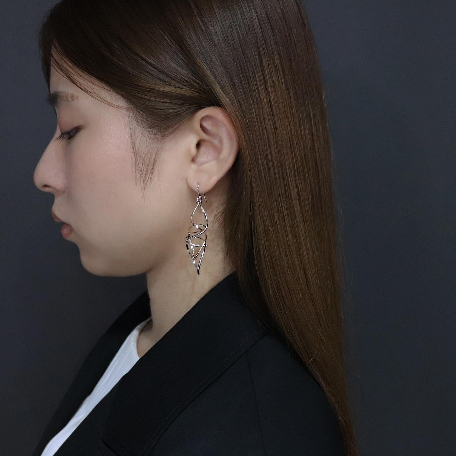 K14GF やわらかな透明感 ピアス|GFP1360WY