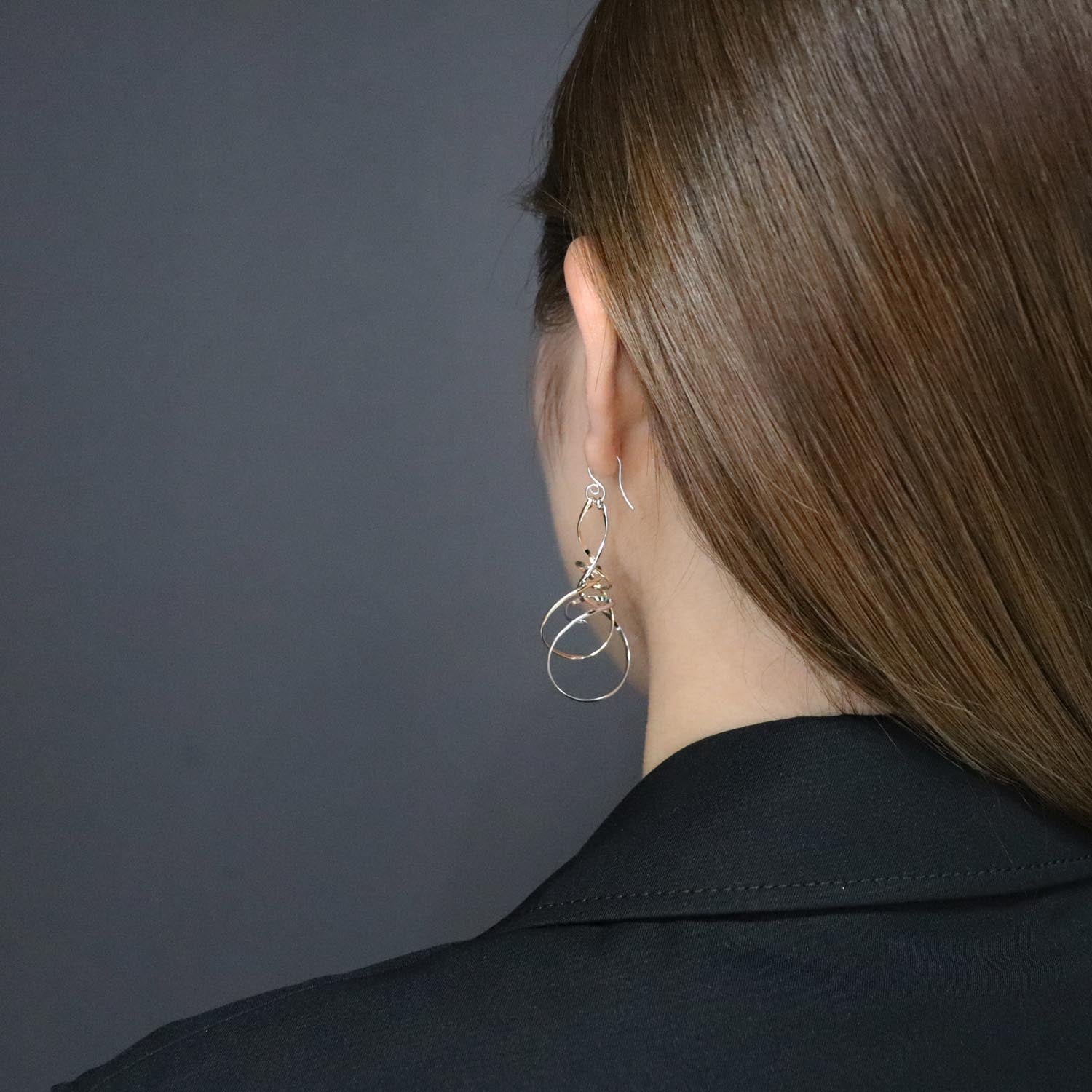 K14GF やわらかな透明感 ピアス|GFP1360WY