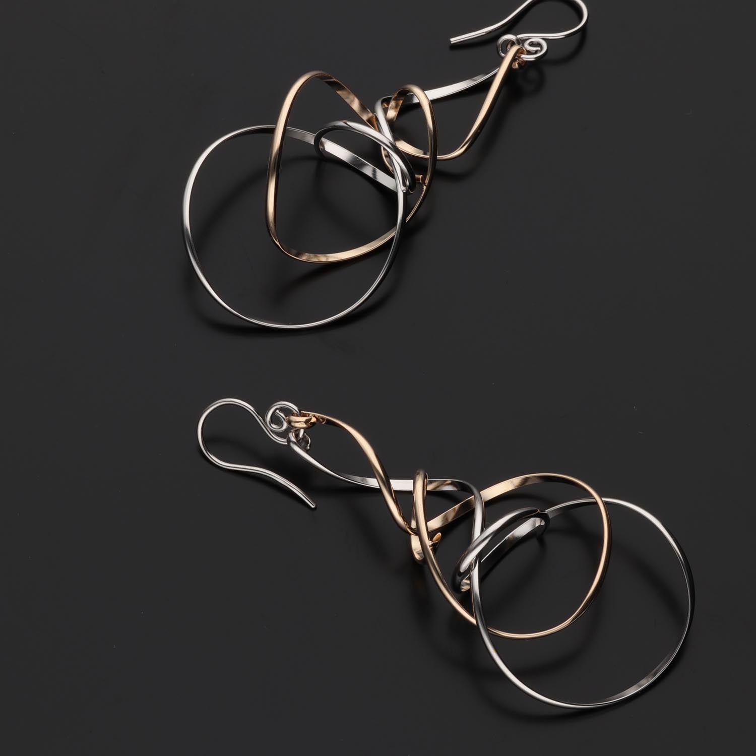 K14GF やわらかな透明感 ピアス|GFP1360WY