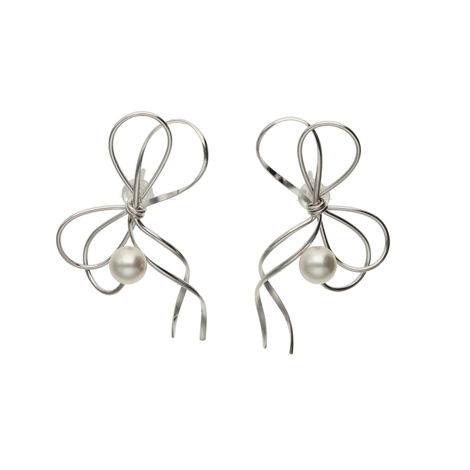 K14GF 結びのかたち ピアス|GFP1364WH