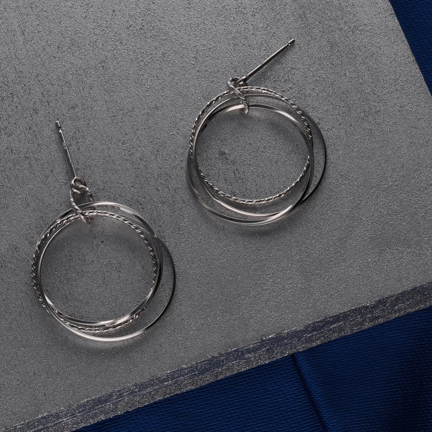 K14GF 水明の音いろ ピアス|GFP1365WH