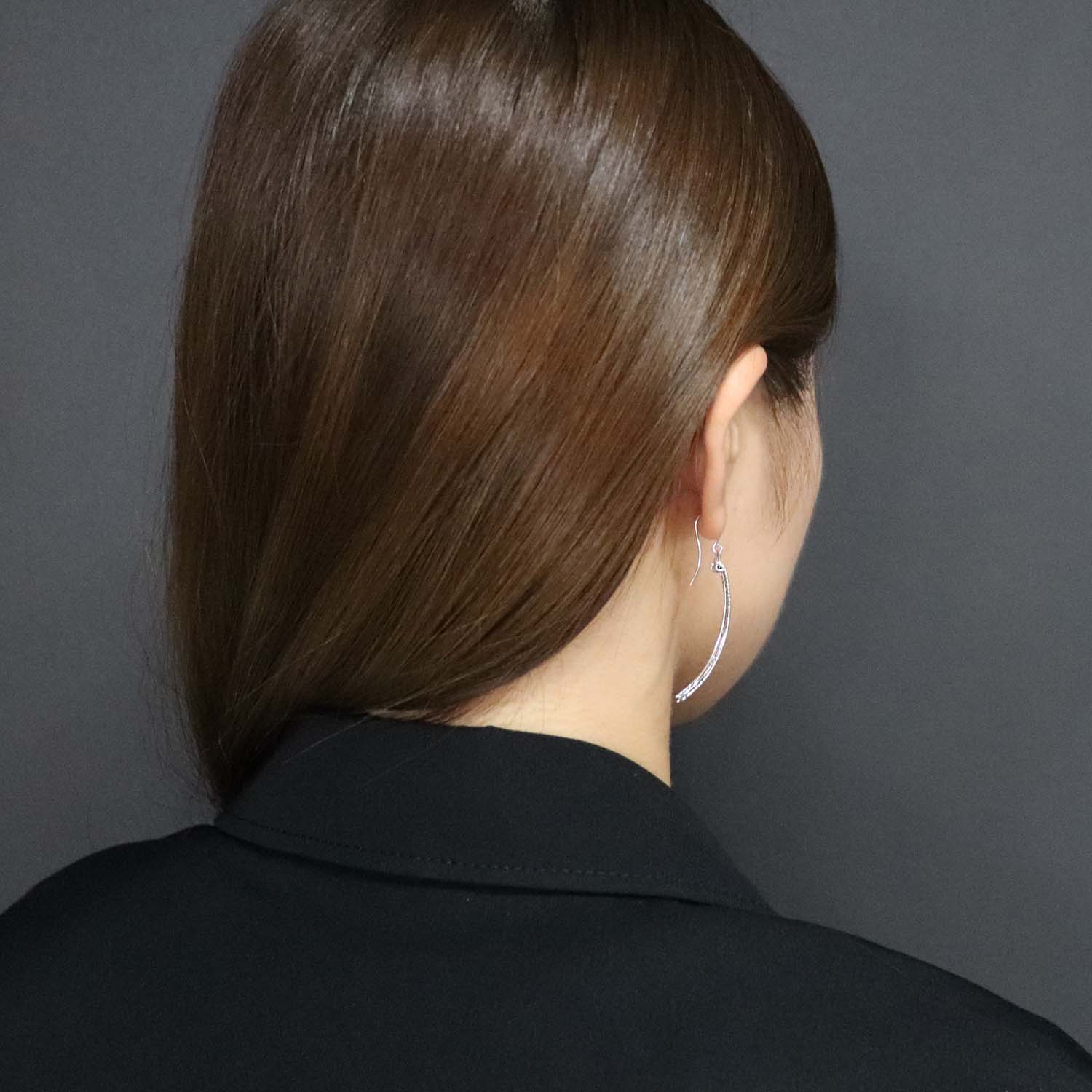 K14GF 微光華のしらべ ピアス|GFP1367WH