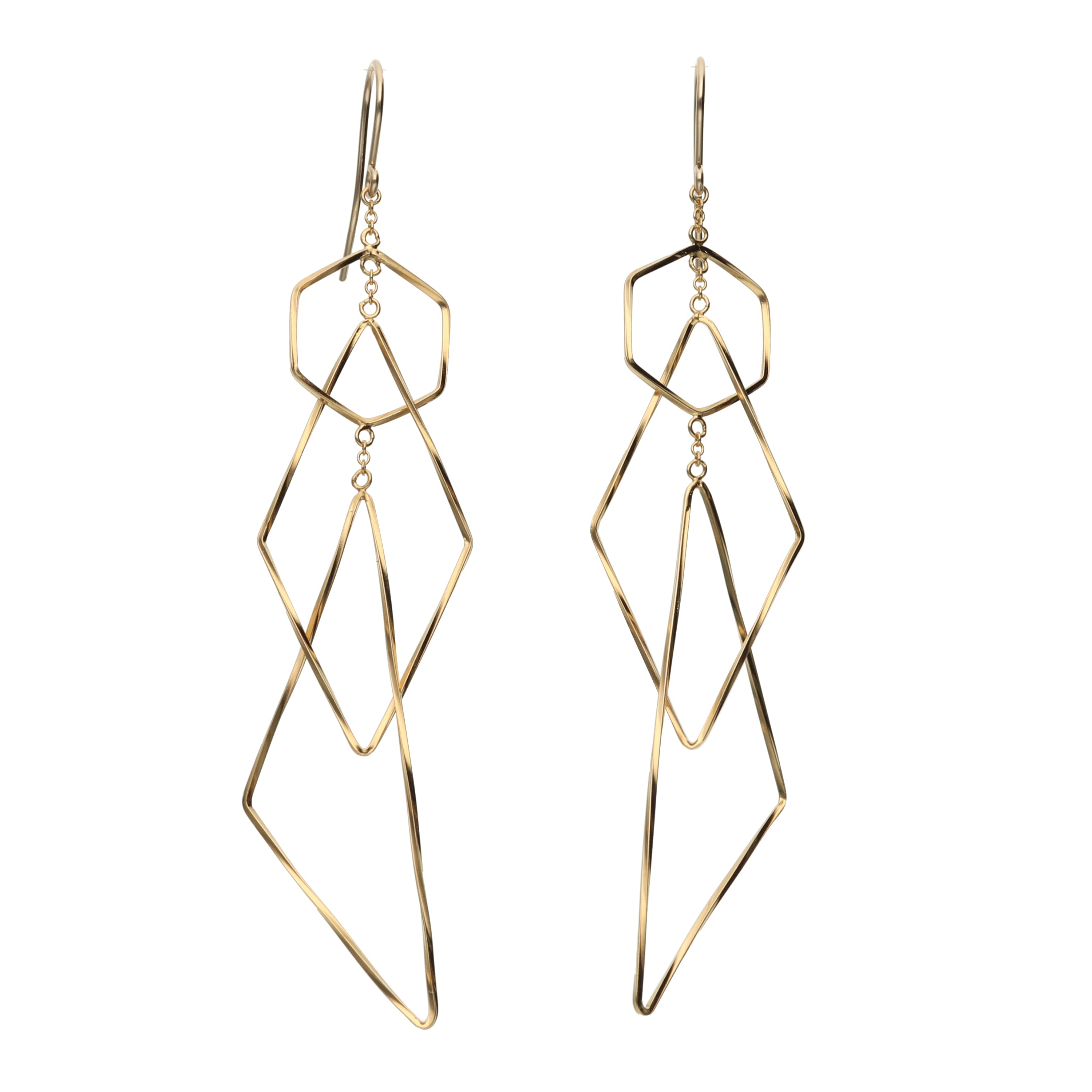 K14GF 陽光の瞬き ピアス|GFP1369GD