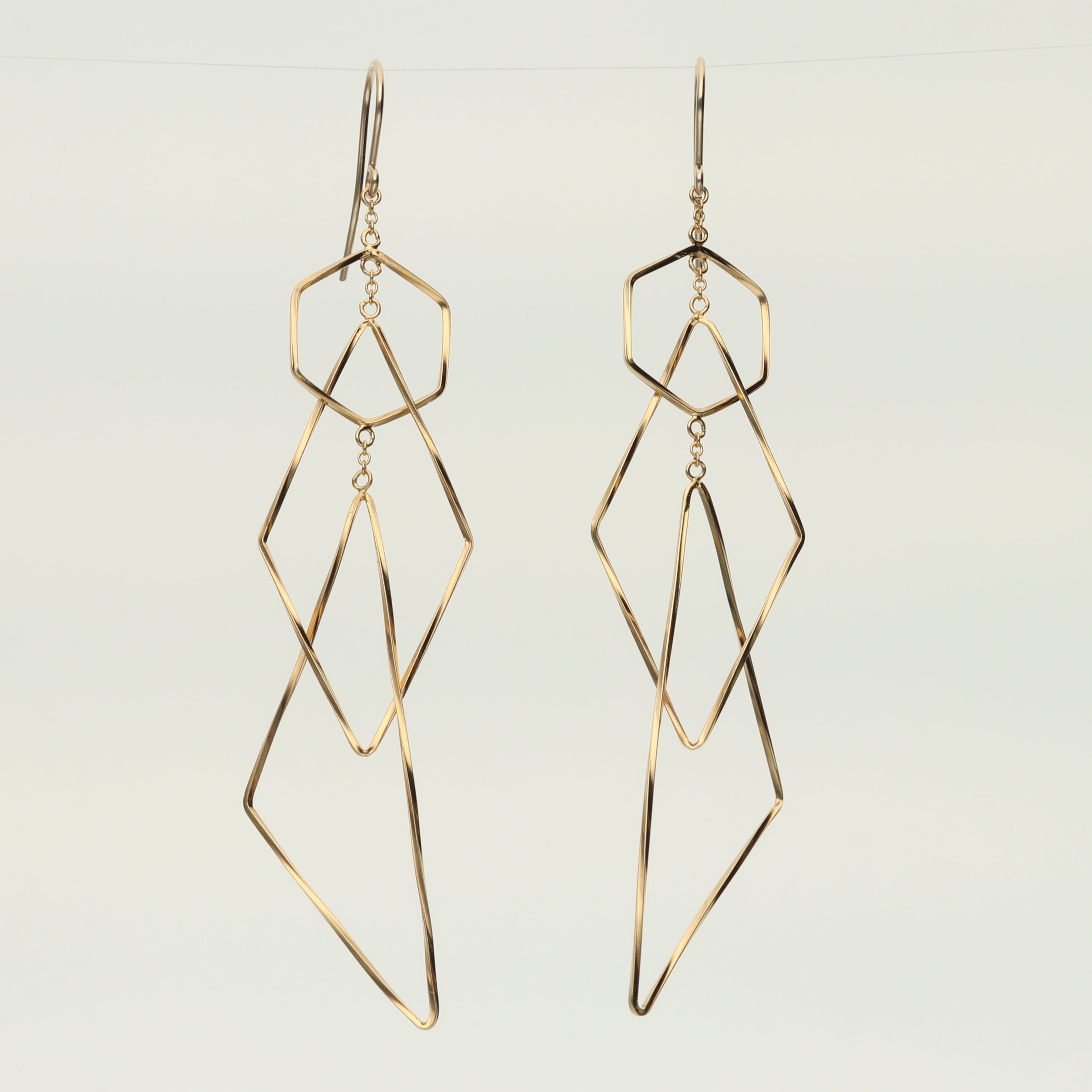 K14GF 陽光の瞬き ピアス|GFP1369GD