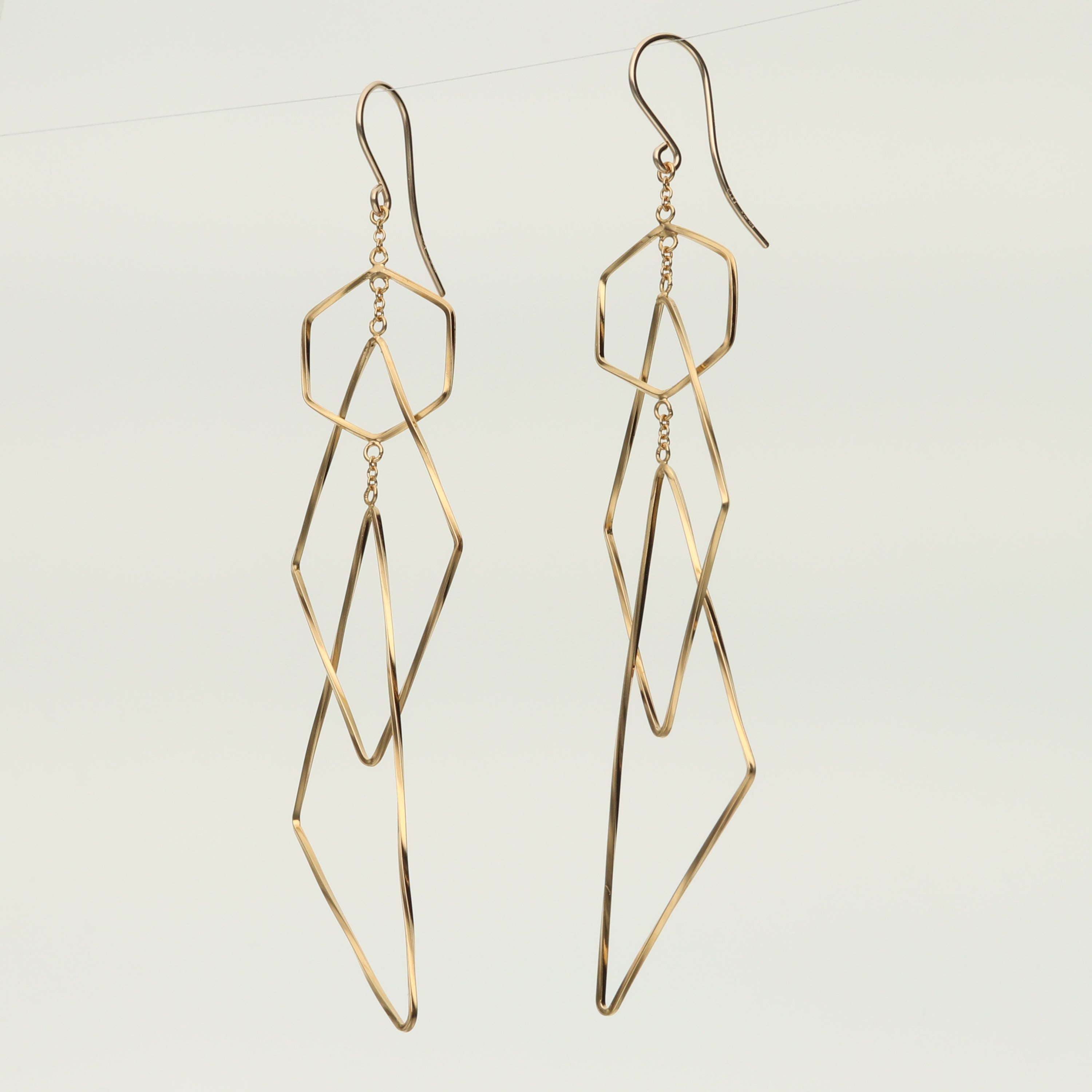 K14GF 陽光の瞬き ピアス|GFP1369GD