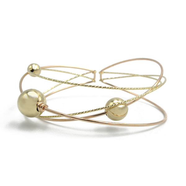 K14GF サークルレイヤード バングル|GFP3038PY