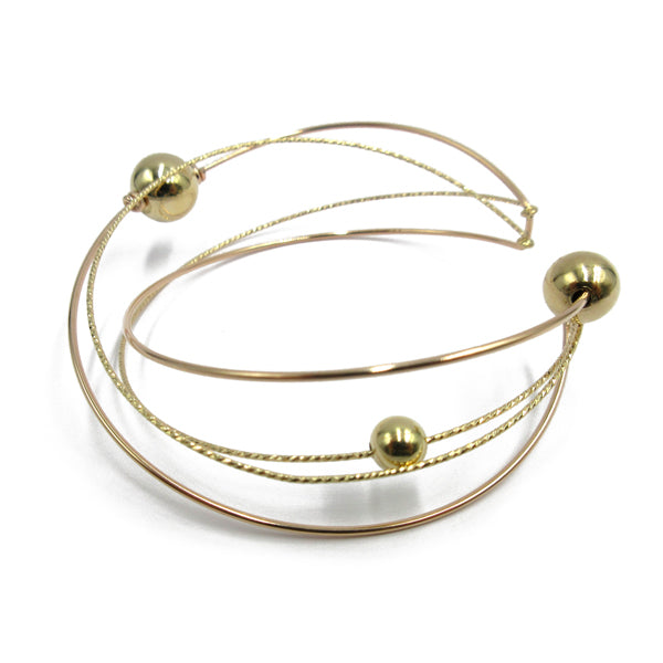 K14GF サークルレイヤード バングル|GFP3038PY