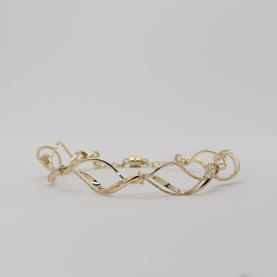 K14GF 無限の光輪 マグネットバングル|GFP3045