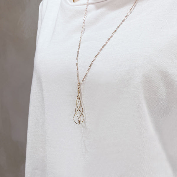 K14GF 緩やかに織り成す ペンダント|GFP8100PY