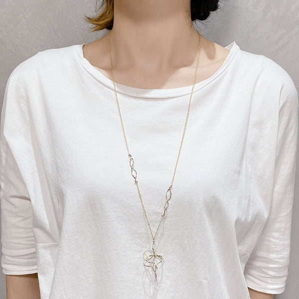 K14GF 淡い涼やかなアメシスト ネックレス|GFP8104PY