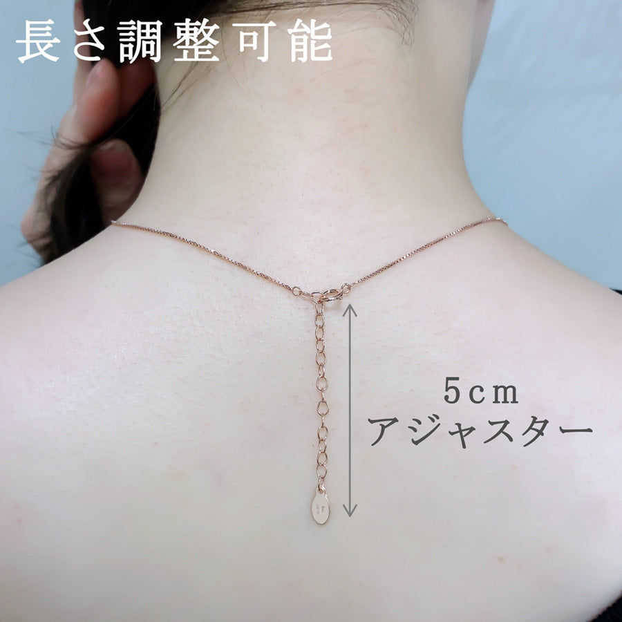 K14GF 華咲く立体感 ネックレス|GFP8110PW