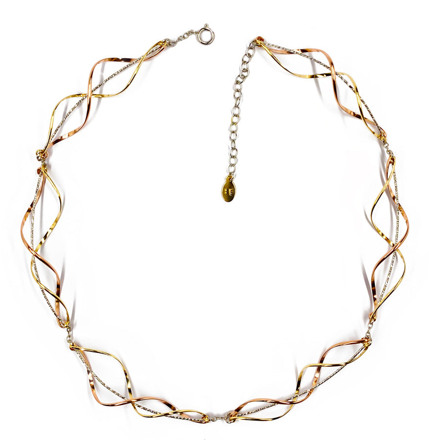 K14GF 華麗に舞う華びら ネックレス|GFP8111MT