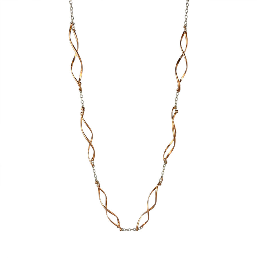 K14GF 舞い躍る軌跡 ネックレス|GFP8112PW