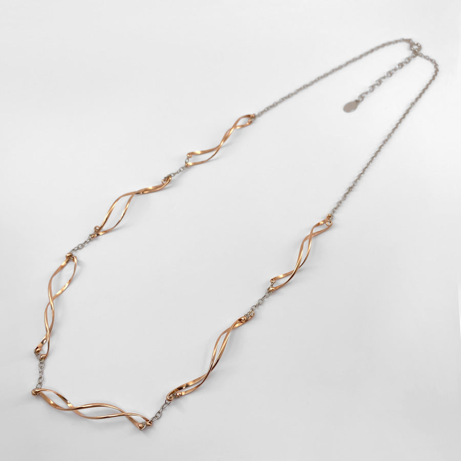 K14GF 舞い躍る軌跡 ネックレス|GFP8112PW