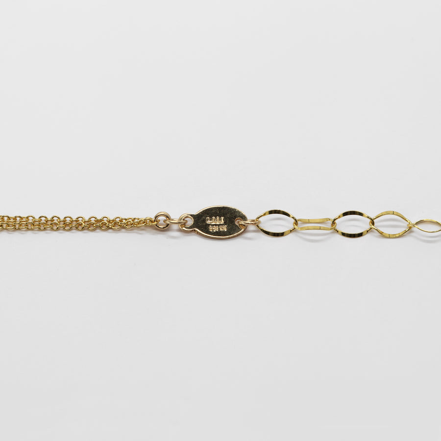 K14GF 無限の光輪 ペンダントネックレス|GFP8113