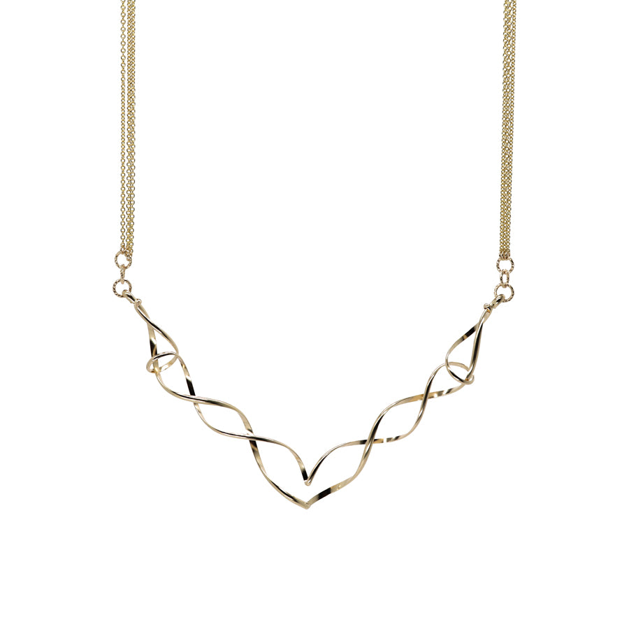 K14GF 豊潤な模様 ぺンダントネックレス|GFP8114