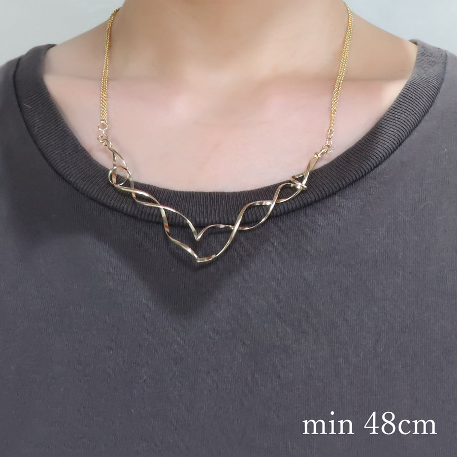 K14GF 豊潤な模様 ぺンダントネックレス|GFP8114