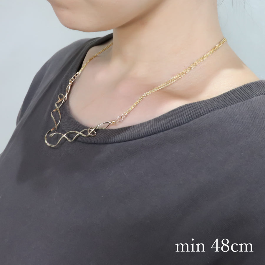 K14GF 豊潤な模様 ぺンダントネックレス|GFP8114