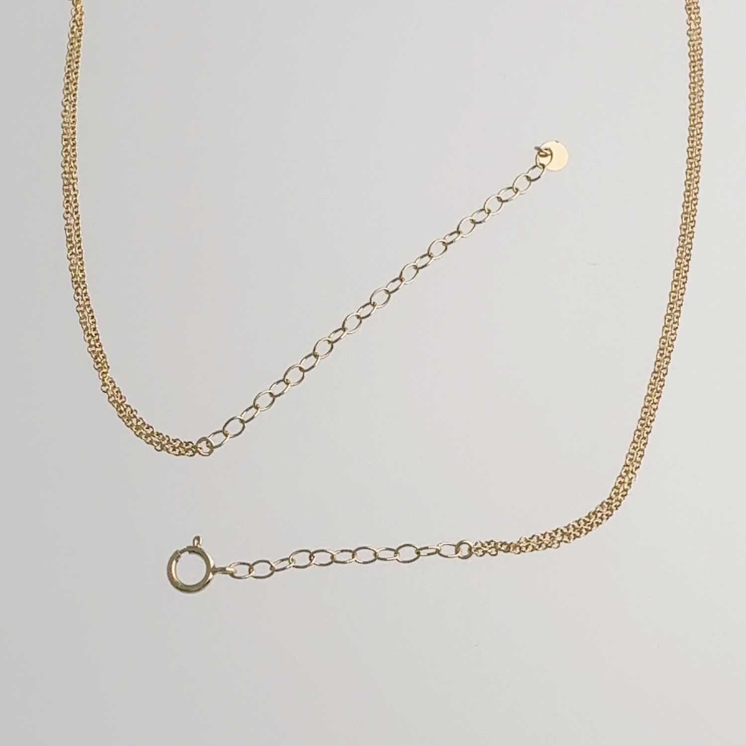 K14GF 年輪の光 ネックレス|GFP8115GD