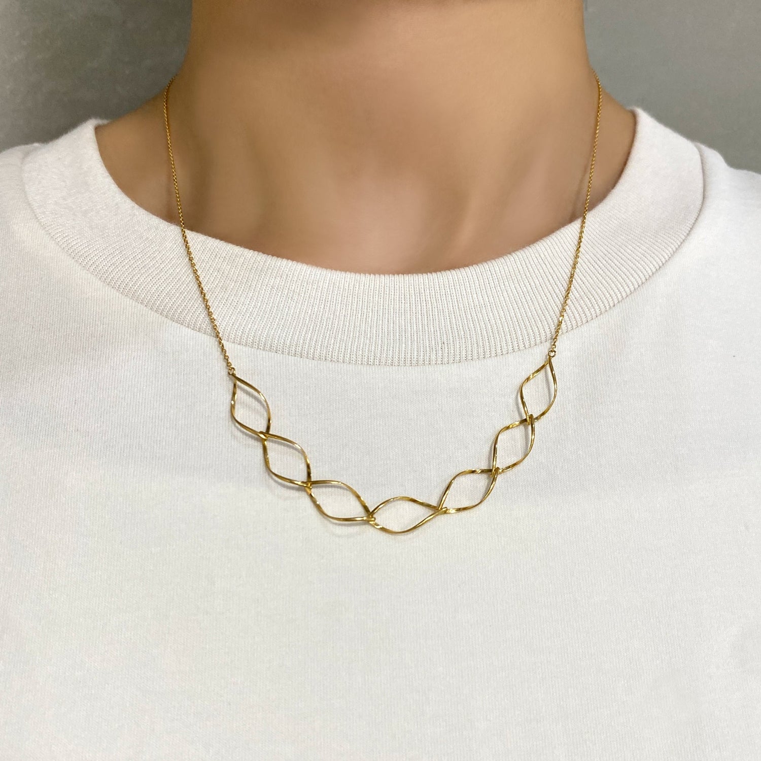 K18 ゴールド マーキスネックレス|GMJ8000F