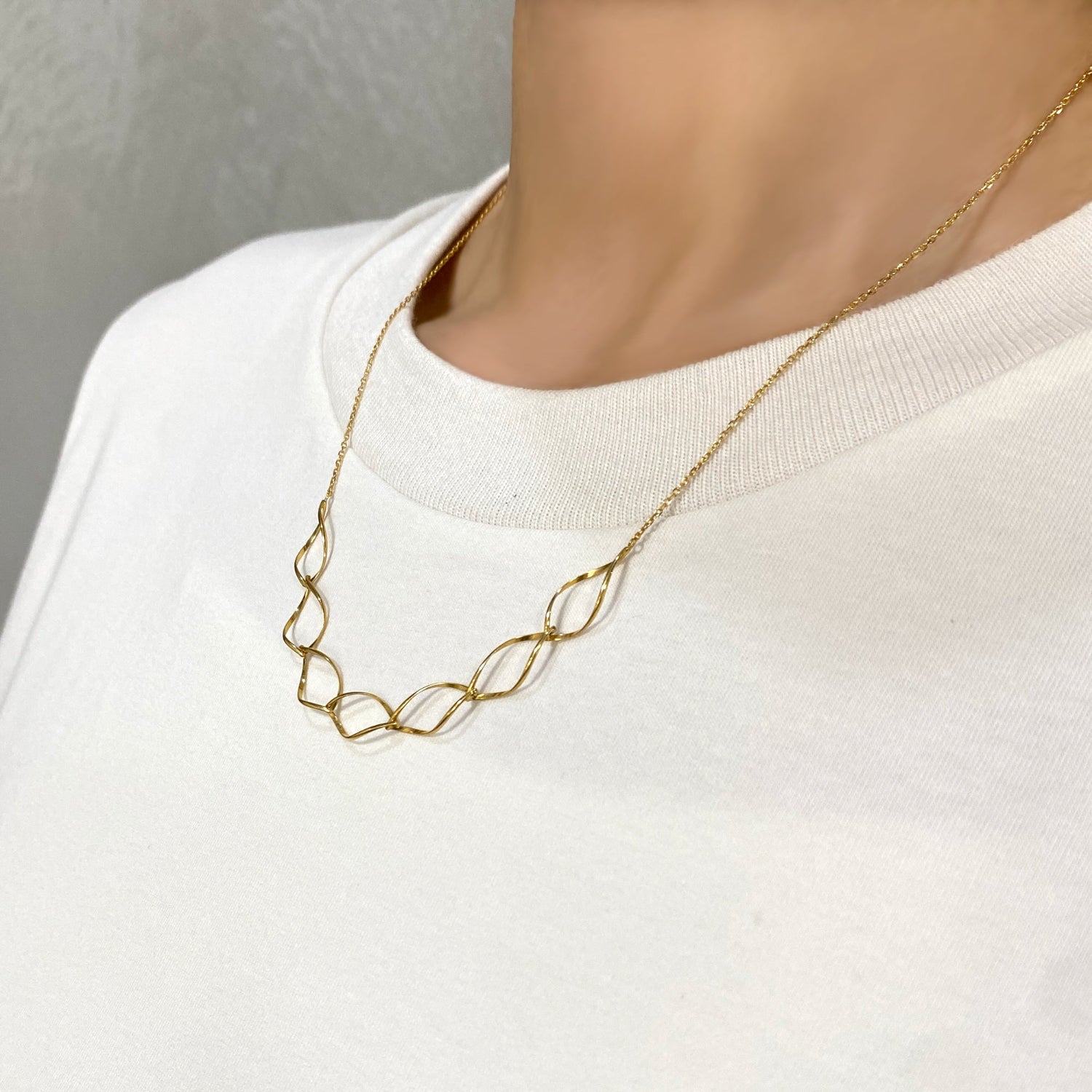 K18 ゴールド マーキスネックレス|GMJ8000F