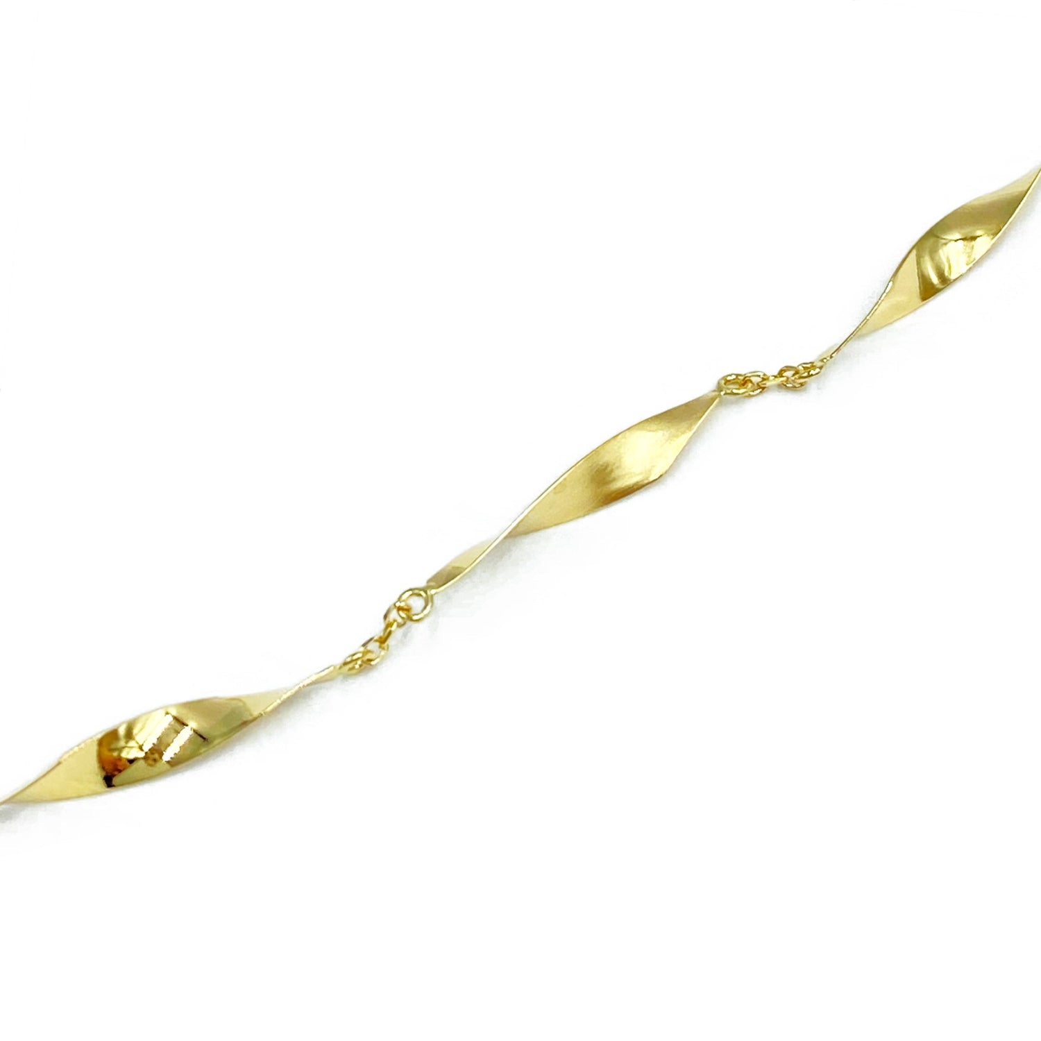 K18 ダブルテクスチャー ネックレス|GMJ8018