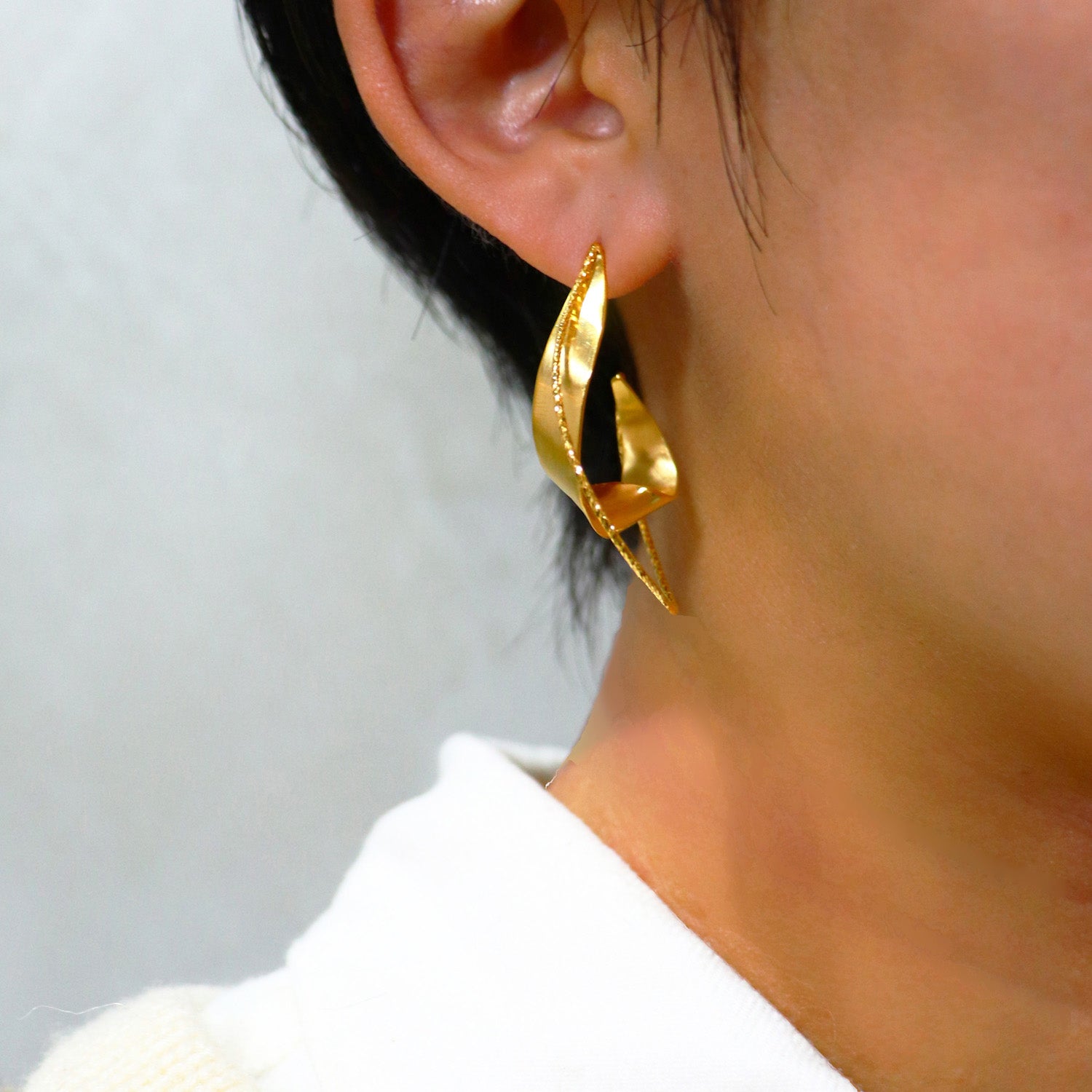 SV925 風に舞う瞬間 ピアス|GSV1034GD