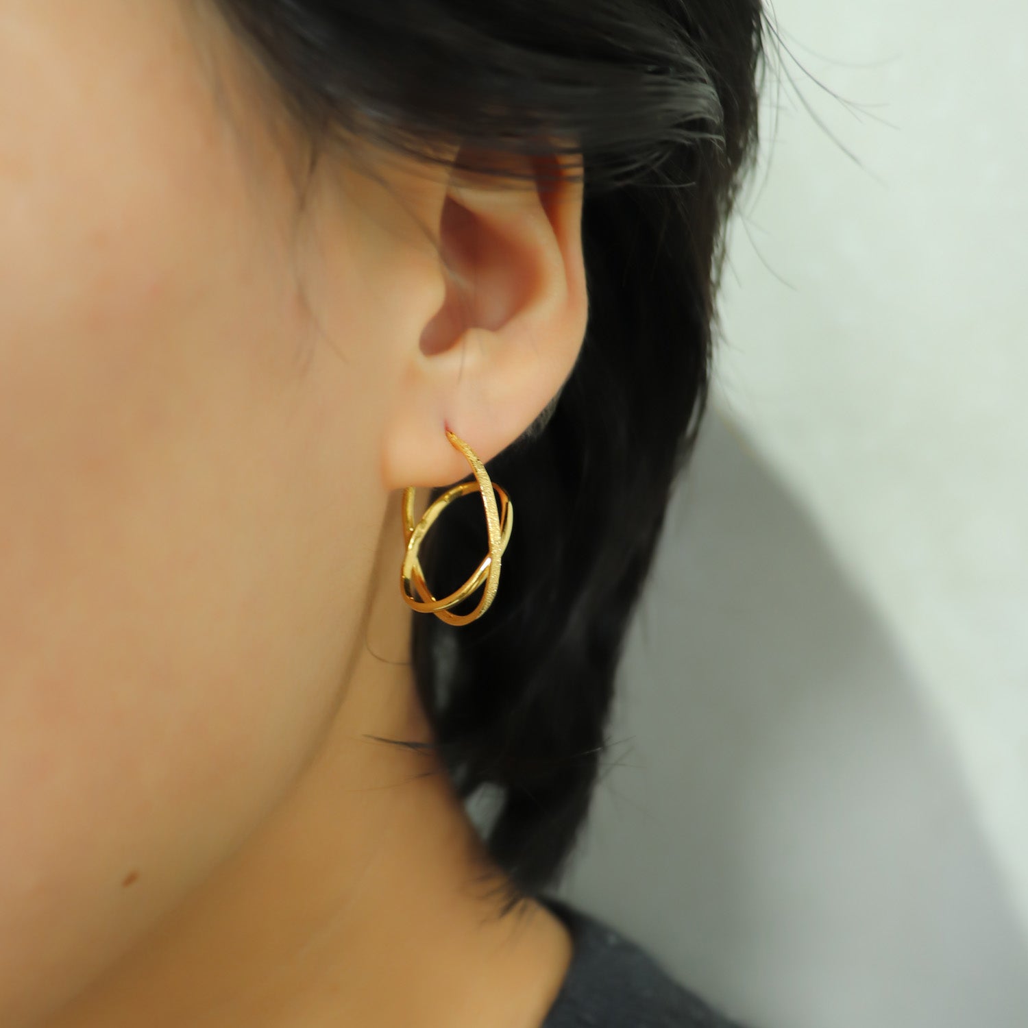 SV925 幸運の環 ピアス|GSV1036GD