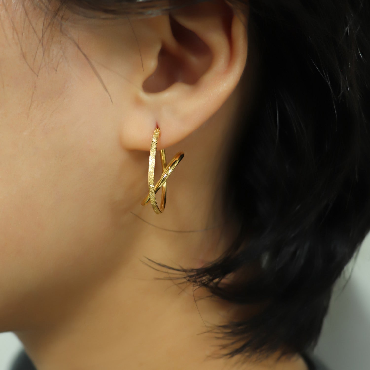 SV925 幸運の環 ピアス|GSV1036GD