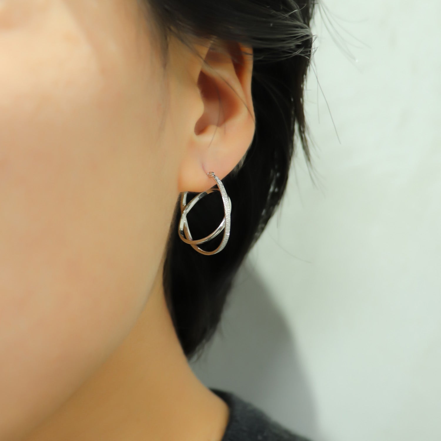 SV925 幸運の環 ピアス|GSV1036WH