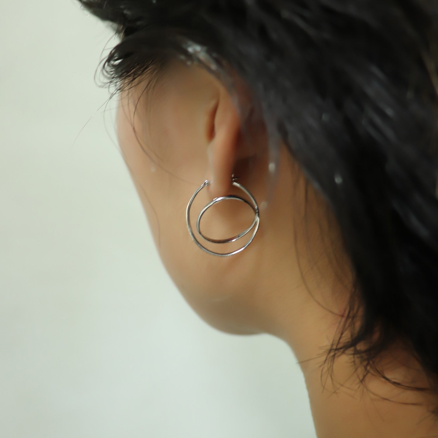 SV925 幸運の環 ピアス|GSV1036WH