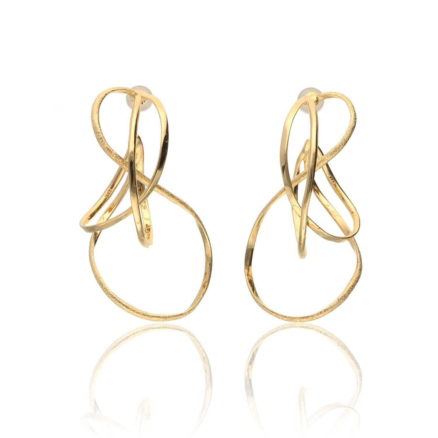 SV925 無限の環 ピアス|GSV1037GD