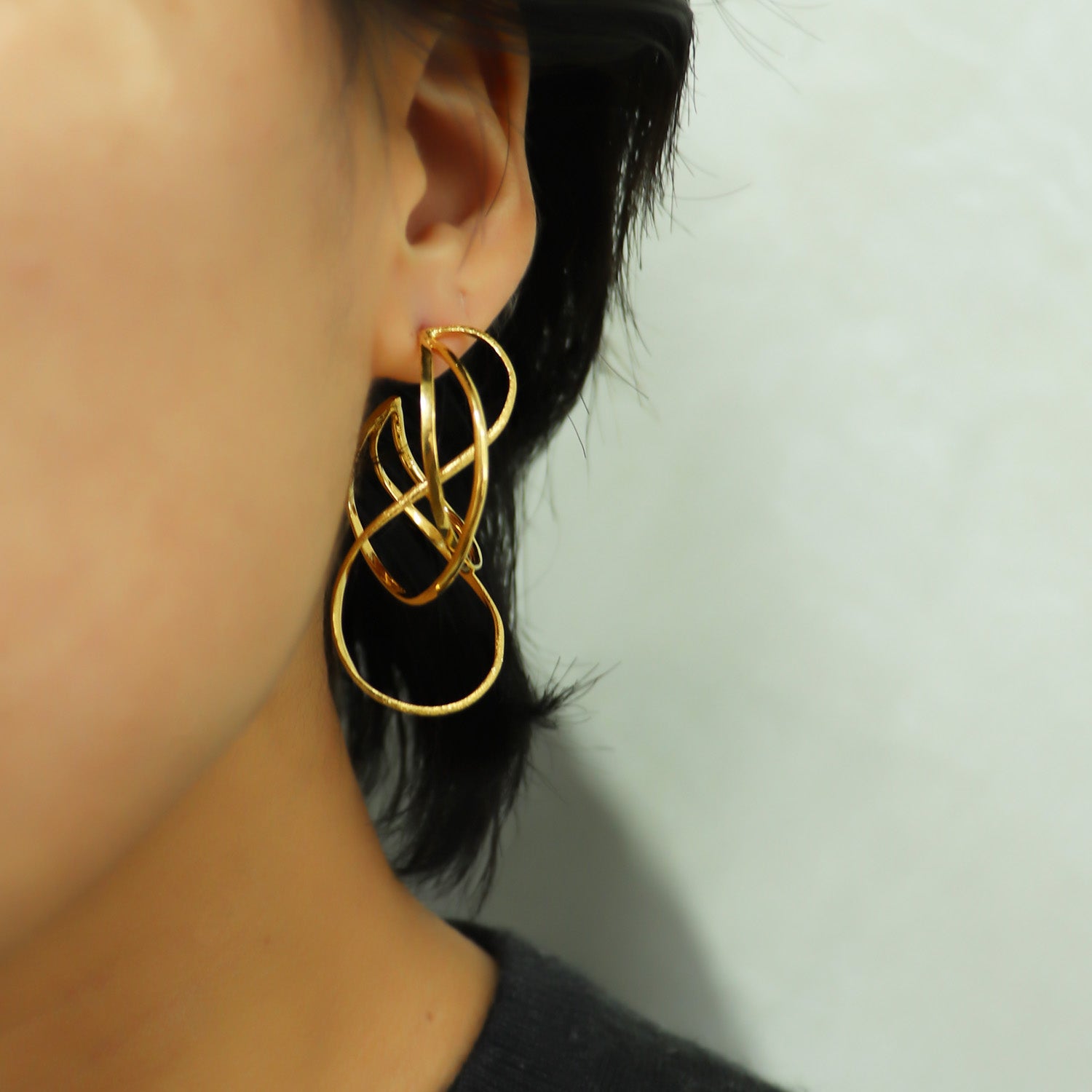 SV925 無限の環 ピアス|GSV1037GD