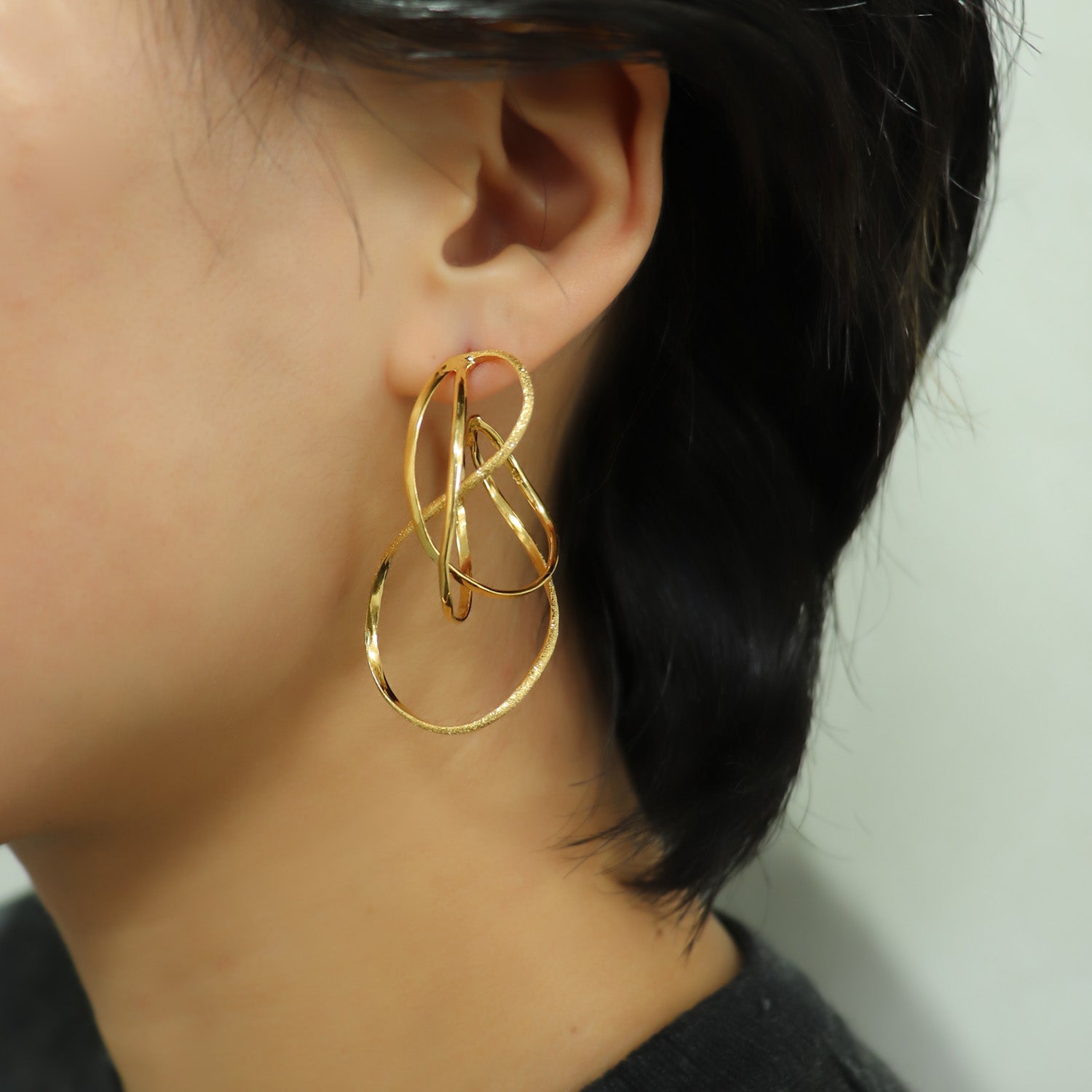 SV925 無限の環 ピアス|GSV1037GD