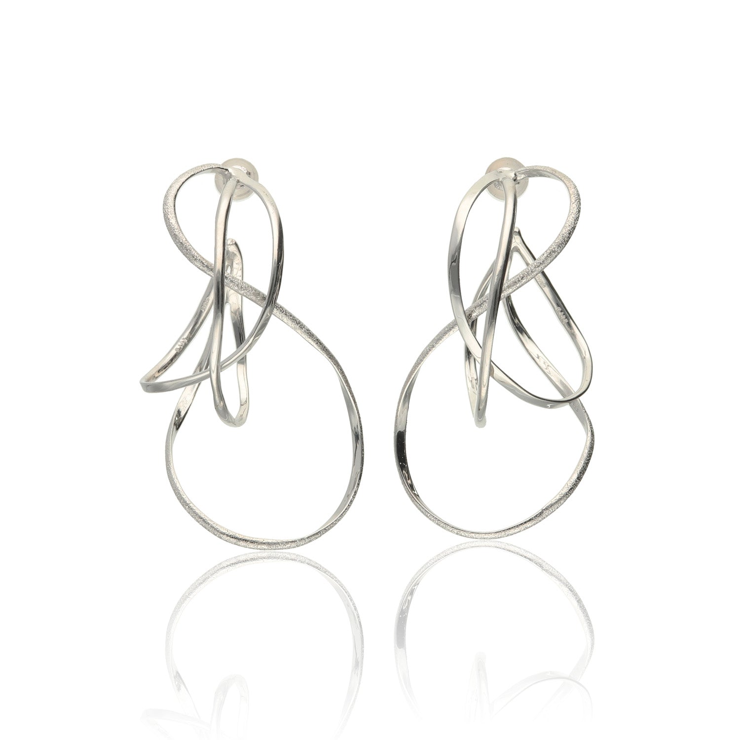 SV925 無限の環 ピアス|GSV1037WH